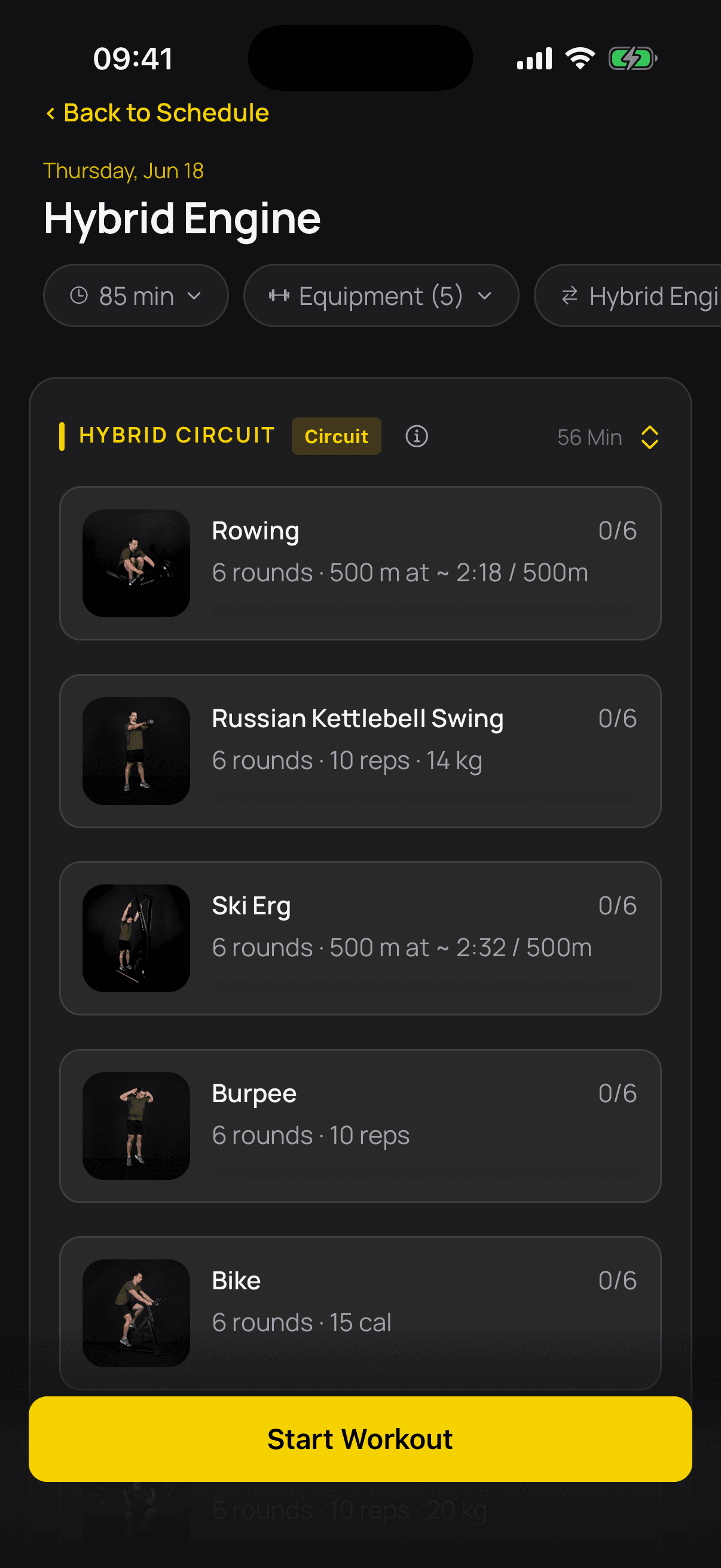 Geführte Workouts