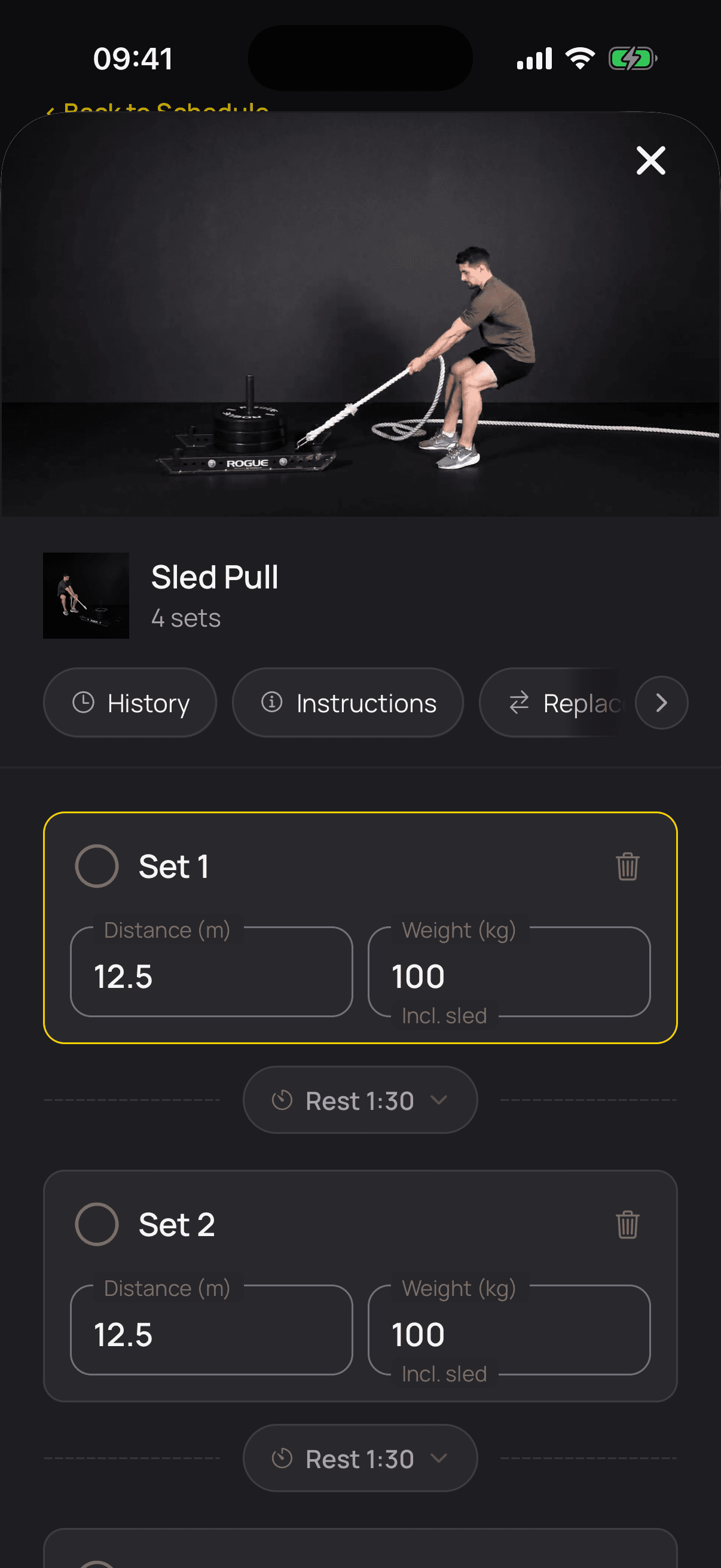 Full Exercise Control
